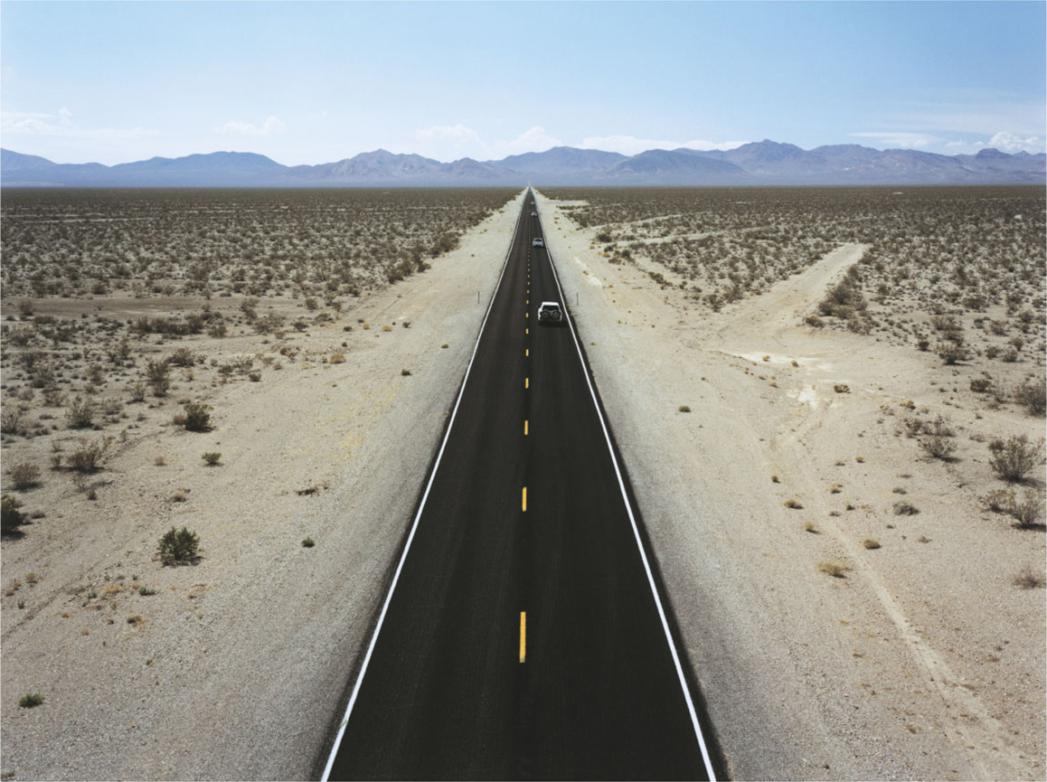 北アメリカ・デスバレーにて。撮影：瀧本幹也