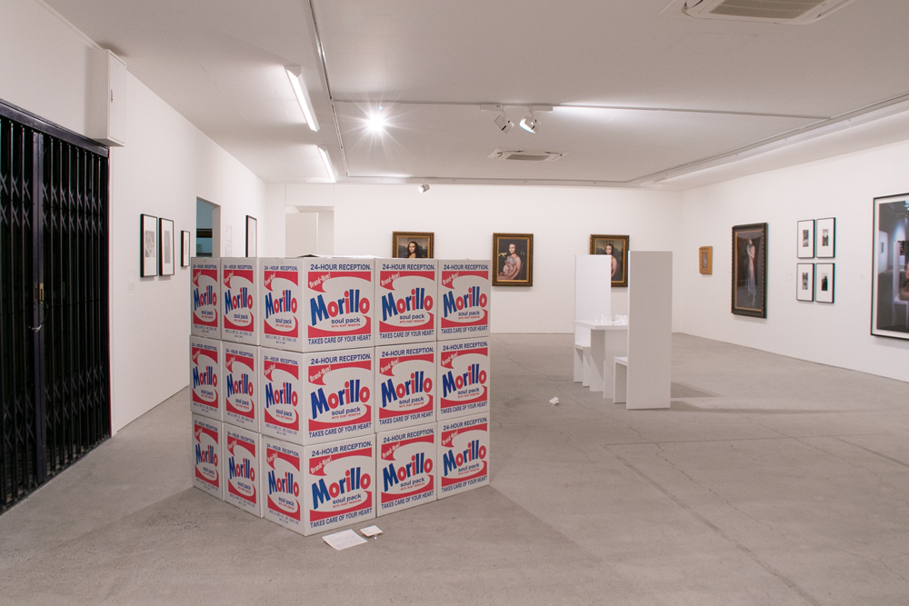 モリムラ＠ミュージアム（M@M）での展示風景