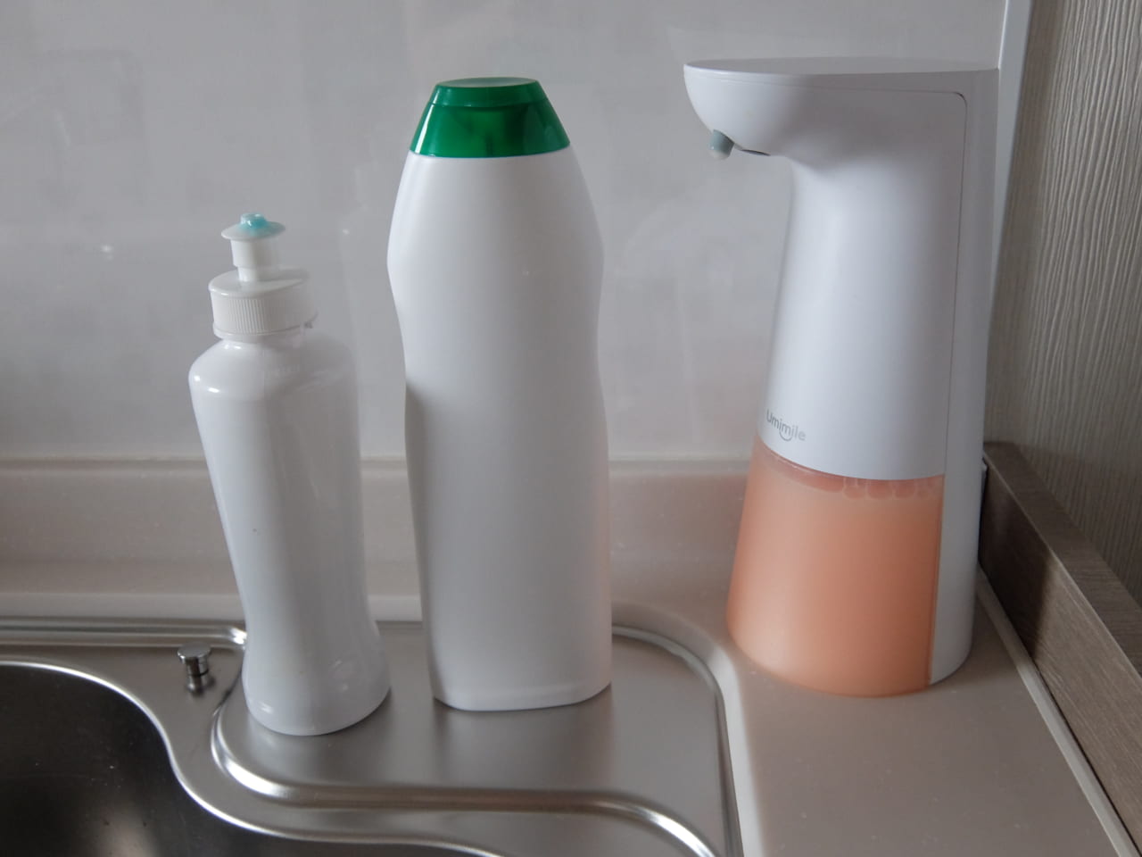 ▲我が家はキッチンに置いています