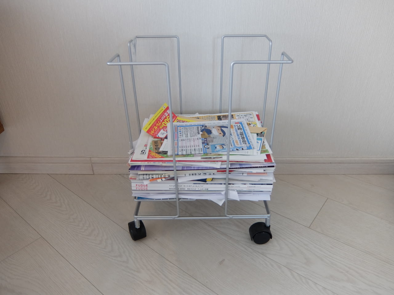 ▲新聞は取ってないので入れません