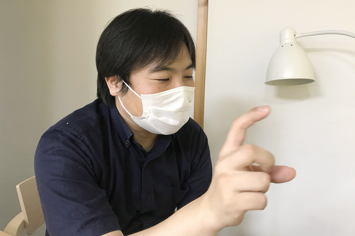 ▲多田さん、フグを語るゾーンに入ってます。