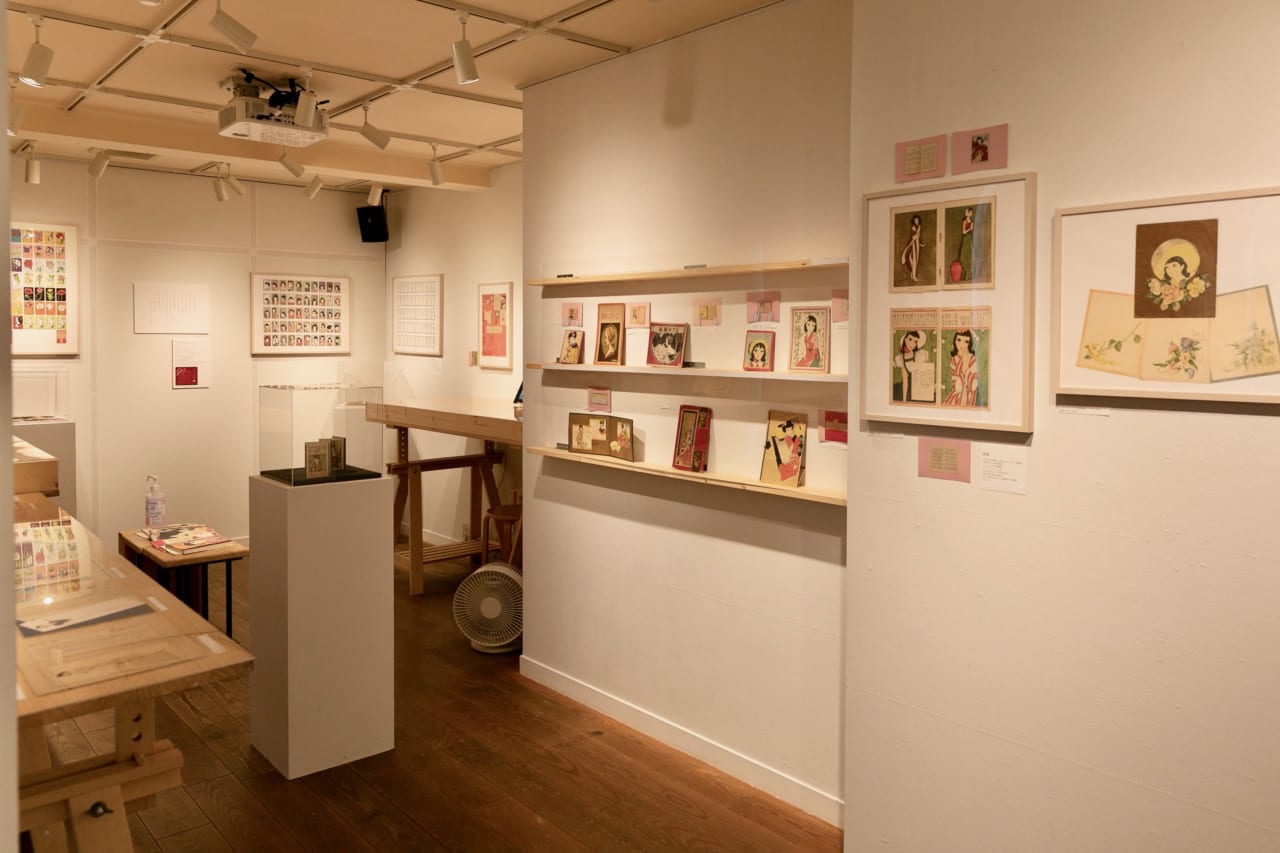 TOBICHI２での展示風景（2020年9月27日まで開催中）