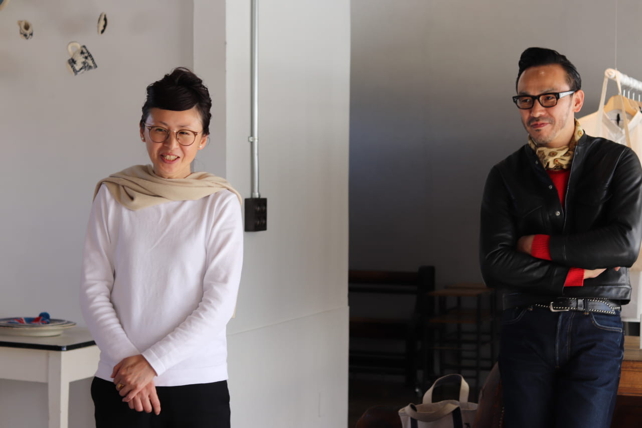 ▲「すごい〜。似合ってるよ、ばっちり！」