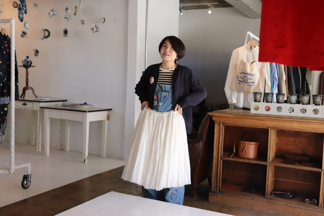 ▲「好きだけど似合わないと思う」と本人も。