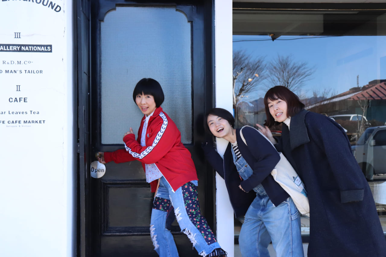 ▲勇気を出してドアを開けました。