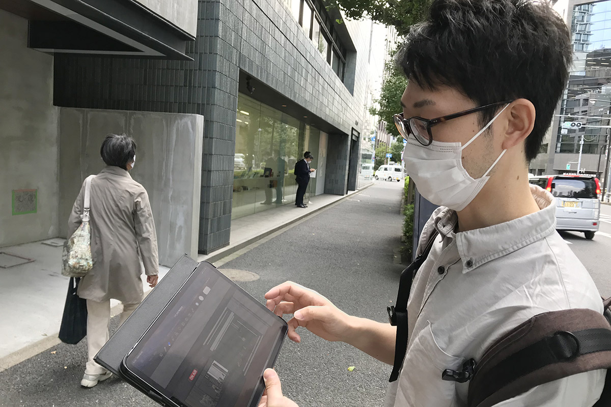 ▲最後までiPadで丁寧に説明してくれた五十嵐さん。ありがとうございました。