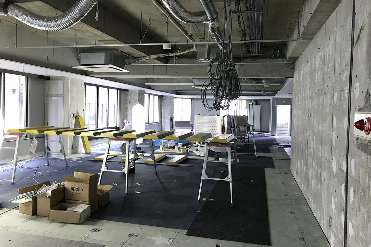 ▲そして誰もいない‥‥。