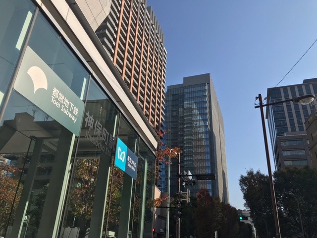 ▲この日の東京は、晴れ。清々しい青空が広がっていました。
