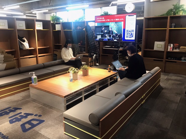 ▲４階のロッカーはこんな感じ！広い！大きい！うれしい！