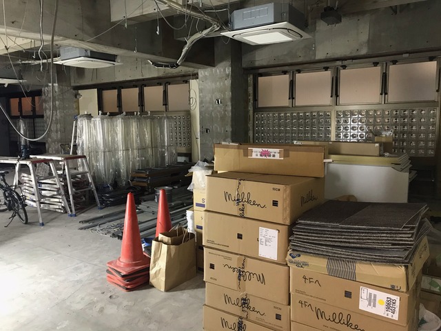 ▲ここが完成したら、また賑やかなことになりそうです。