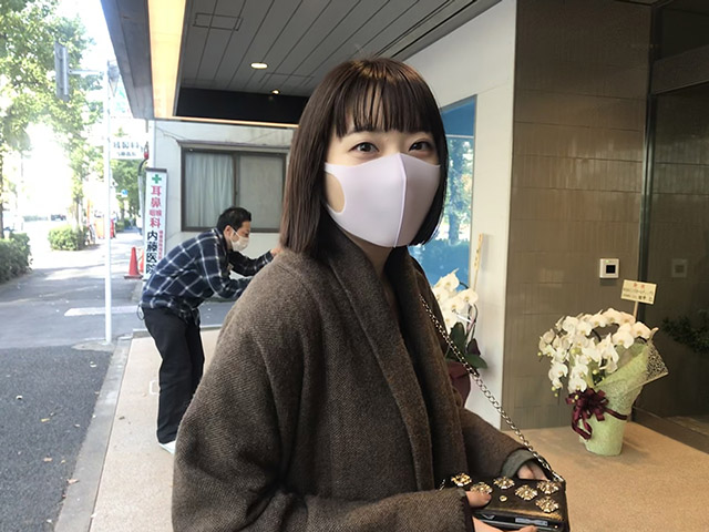 ▲乗組員ひなさん「え、ここに入っていいんですか？！」