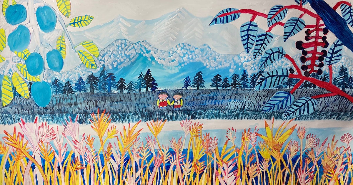 ミロコマチコ　絵　SALE‼️ ミロコマチコ/mirocomachiko ジークレー版画『森のこども』( Edition No