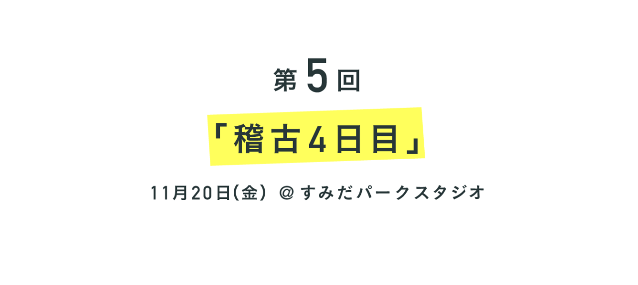第５回 稽古４日目 てにあまるがうまれる 藤原竜也 柄本明 ある演劇制作の記録 ほぼ日刊イトイ新聞