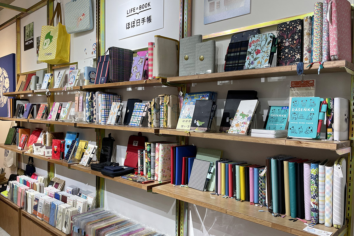 ▲手帳カバーも充実のラインナップ！