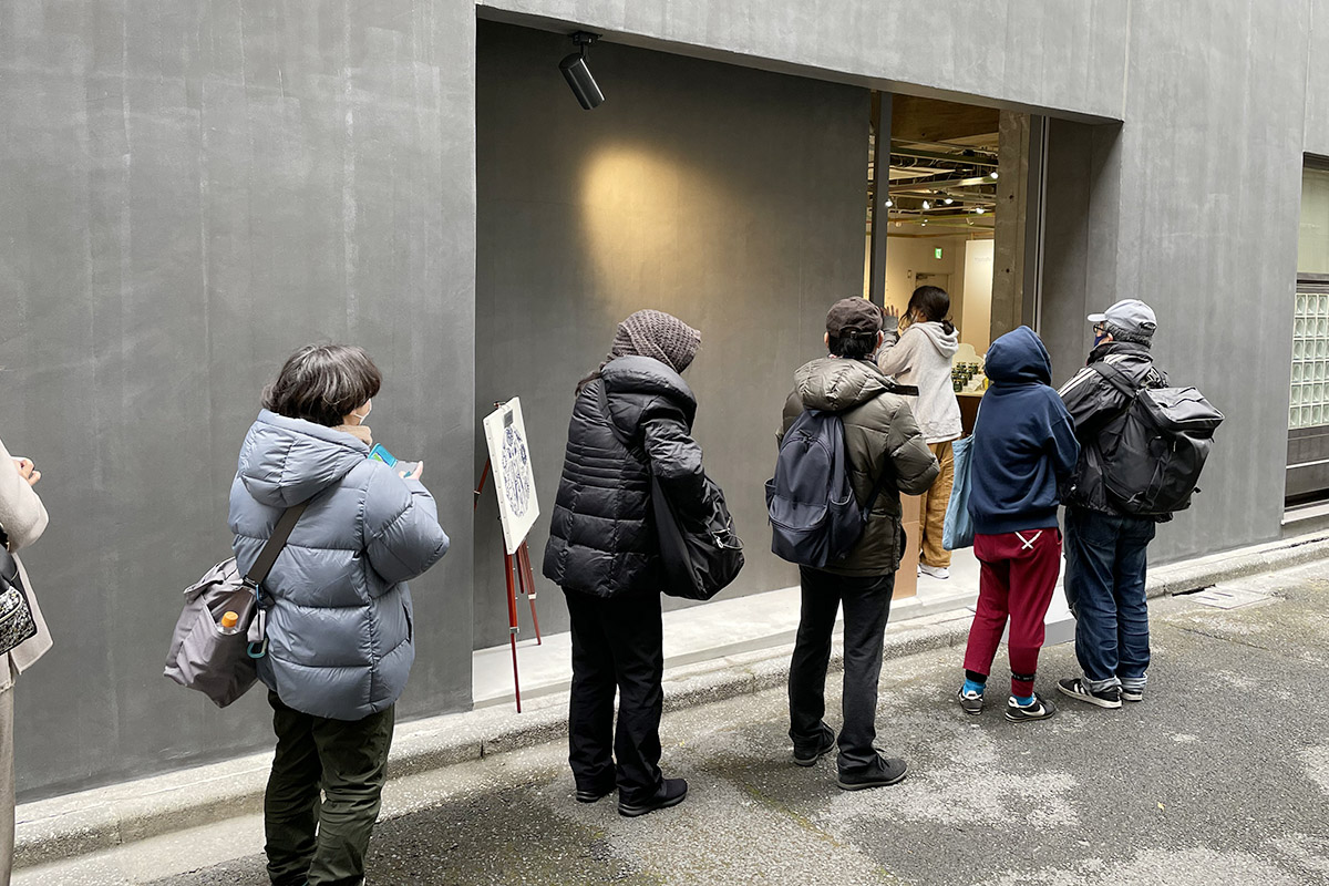 ▲「オープンしまーす！」