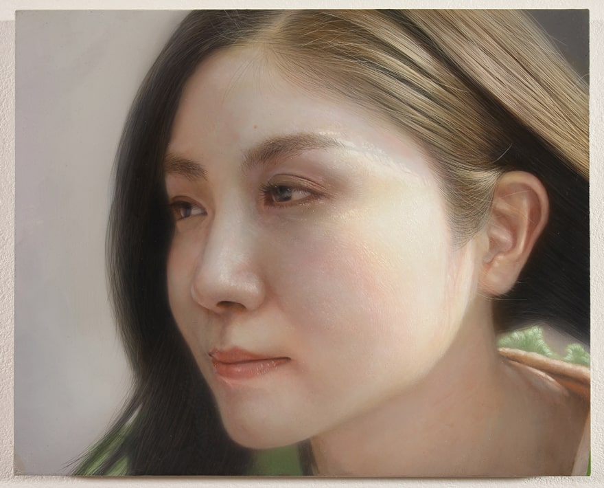 『光と記憶』　2020年制作　油彩／綿布・パネル　22.0×27.3㎝