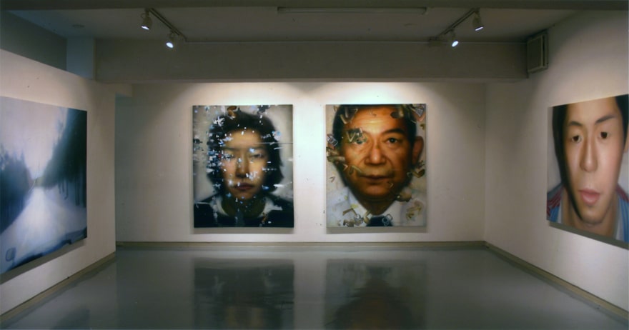 初個展　gallery b.tokyo（京橋）　2005年