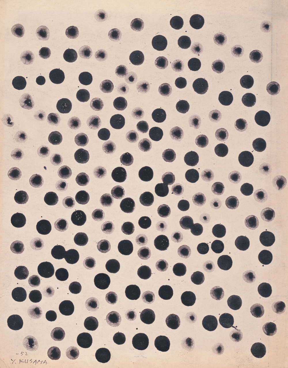 草間彌生《無題》1952