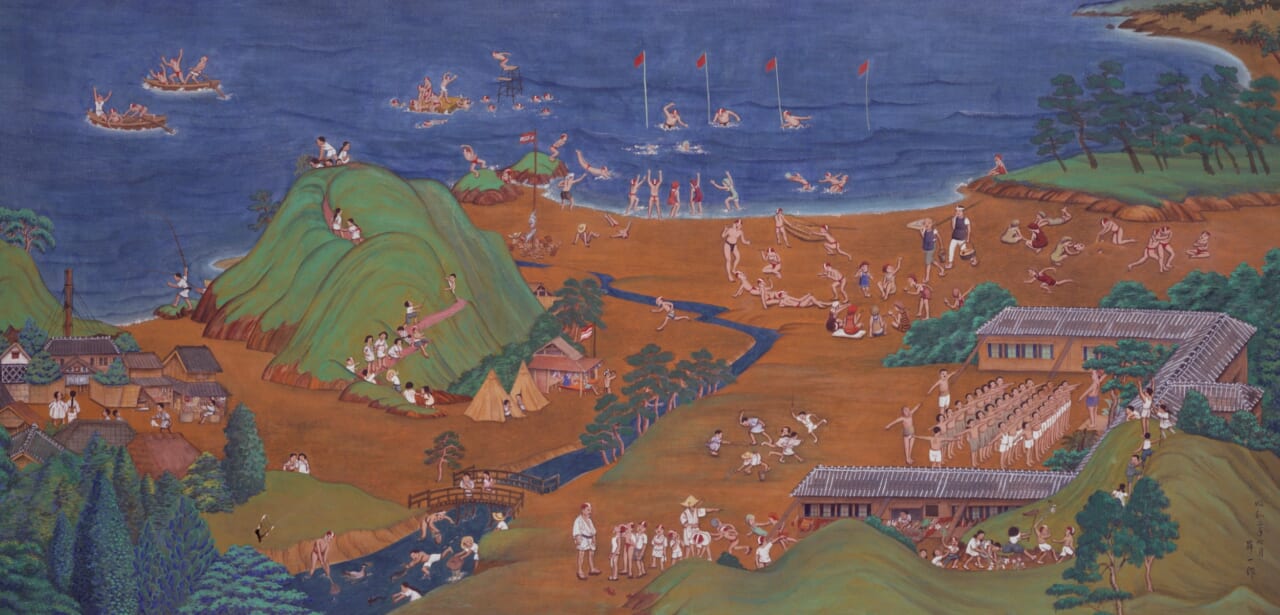 鈴木昇一《臨海学校》1927