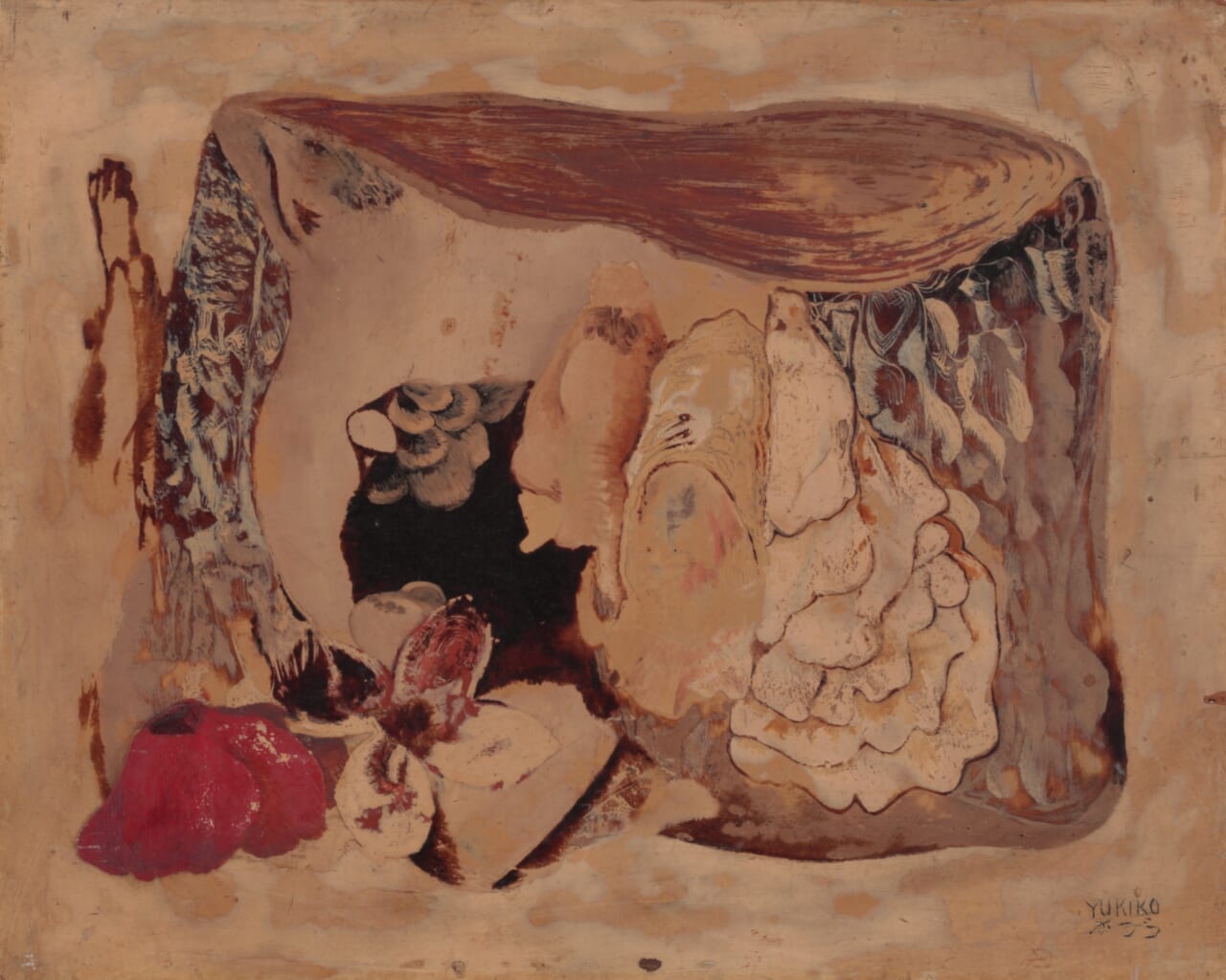 桂ゆき《［切り株］》1937