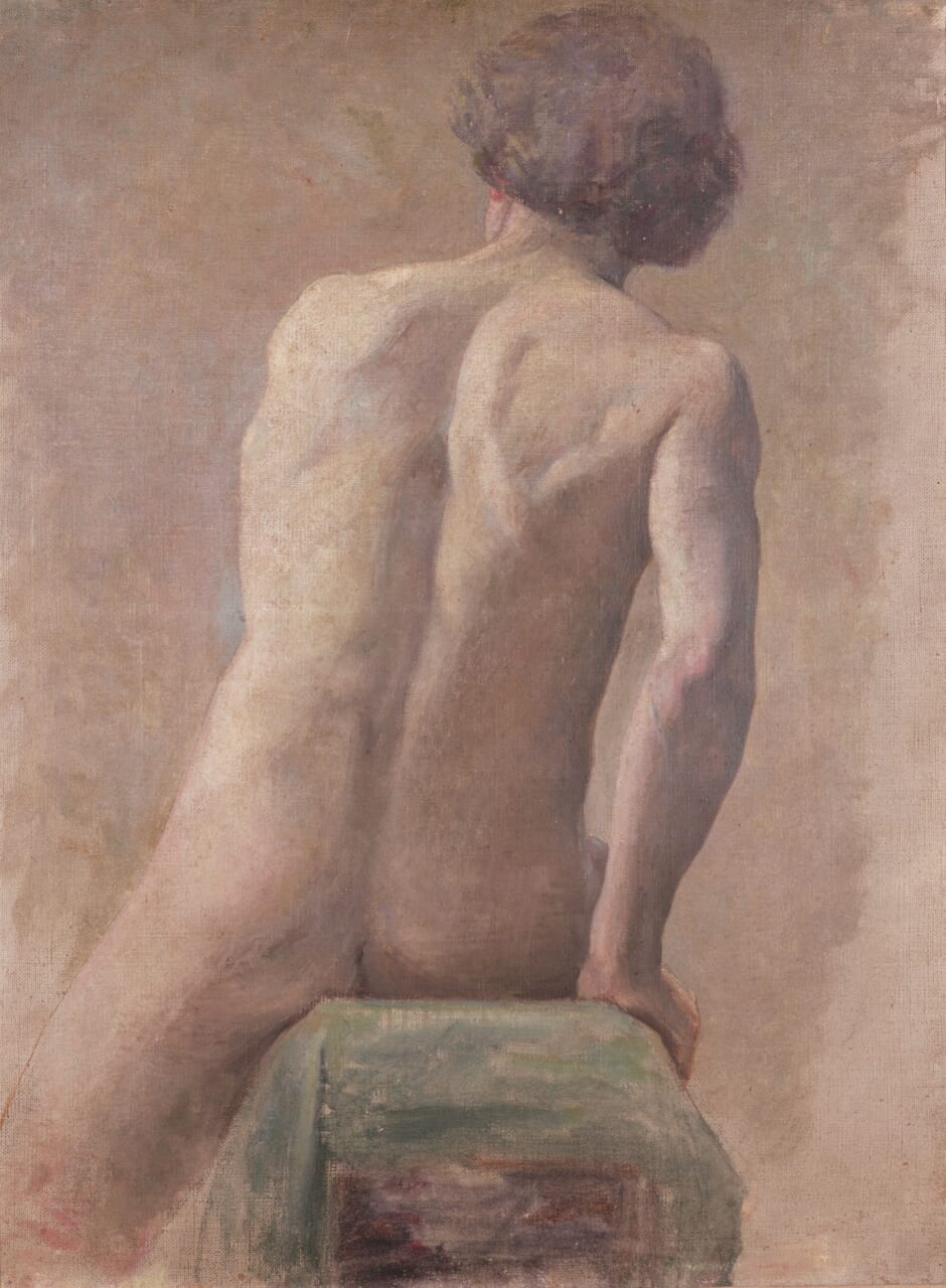 久米桂一郎《習作》1889年