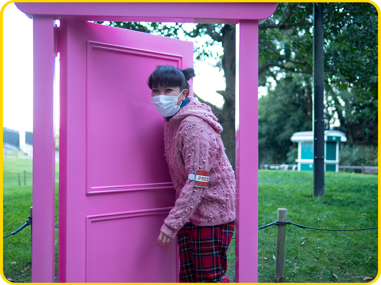 ▲ここでも、「どこでもドア」！