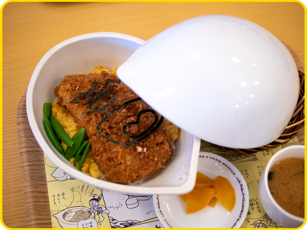 ▲「ジャイアンとカツ丼」！　
（ジャイアン「の」じゃないところがナイスです）