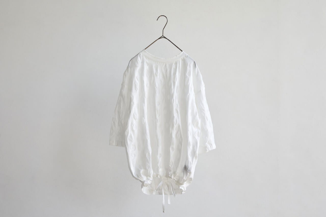 ▲シアードットのワイドプルオーバー ¥13,750（税込）