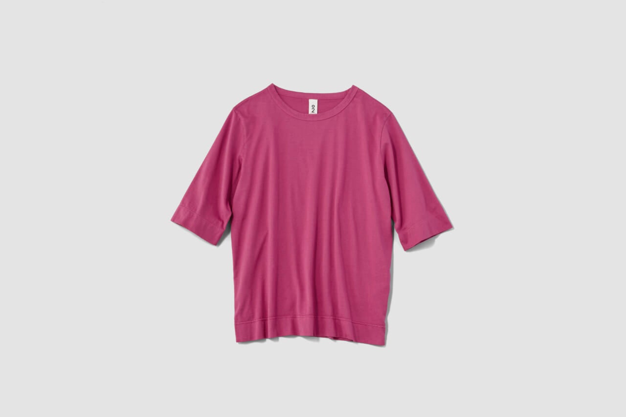 ▲レディス ハーフスリーブベーシックTシャツ
¥5,500（税込）　