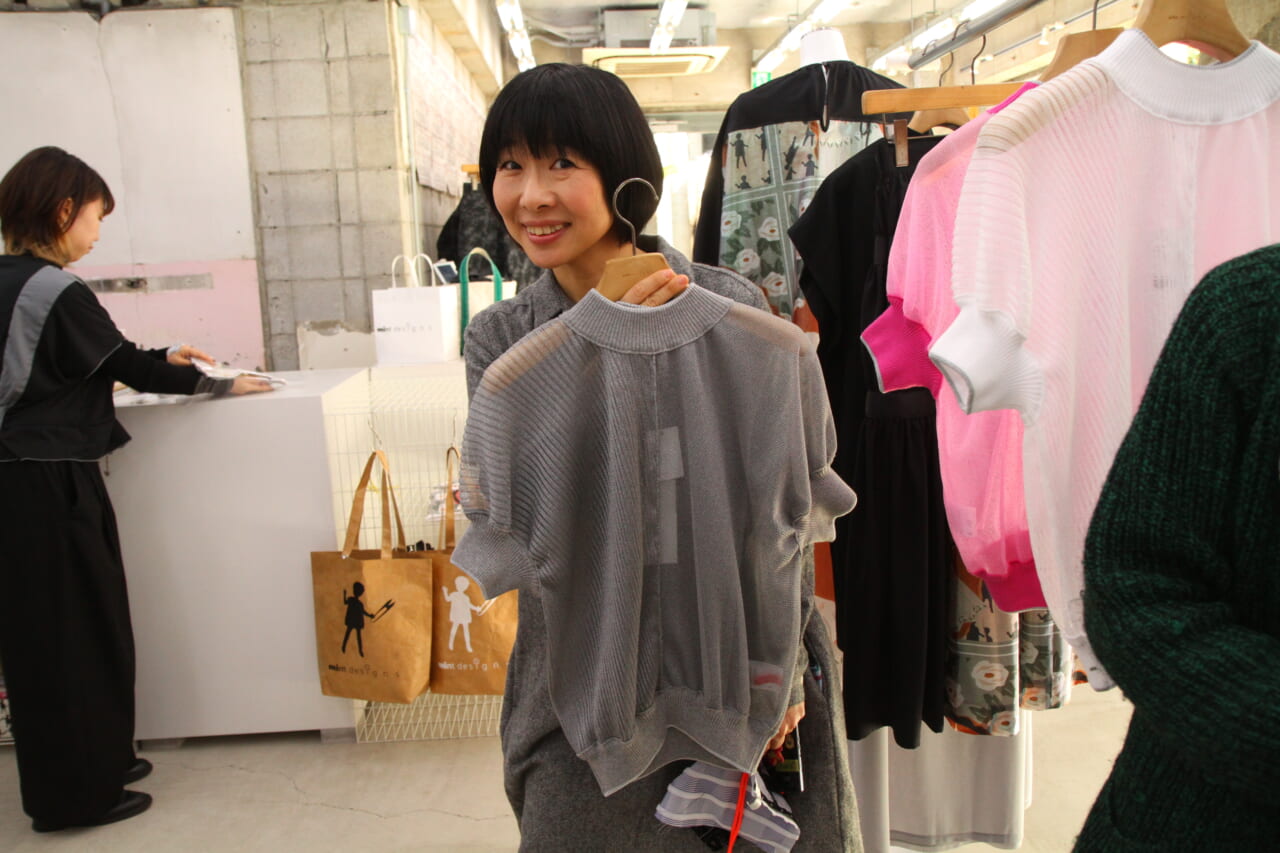 ▲急にmintdesignsのお洋服を物色しはじめました。これ、かわいくないですか？