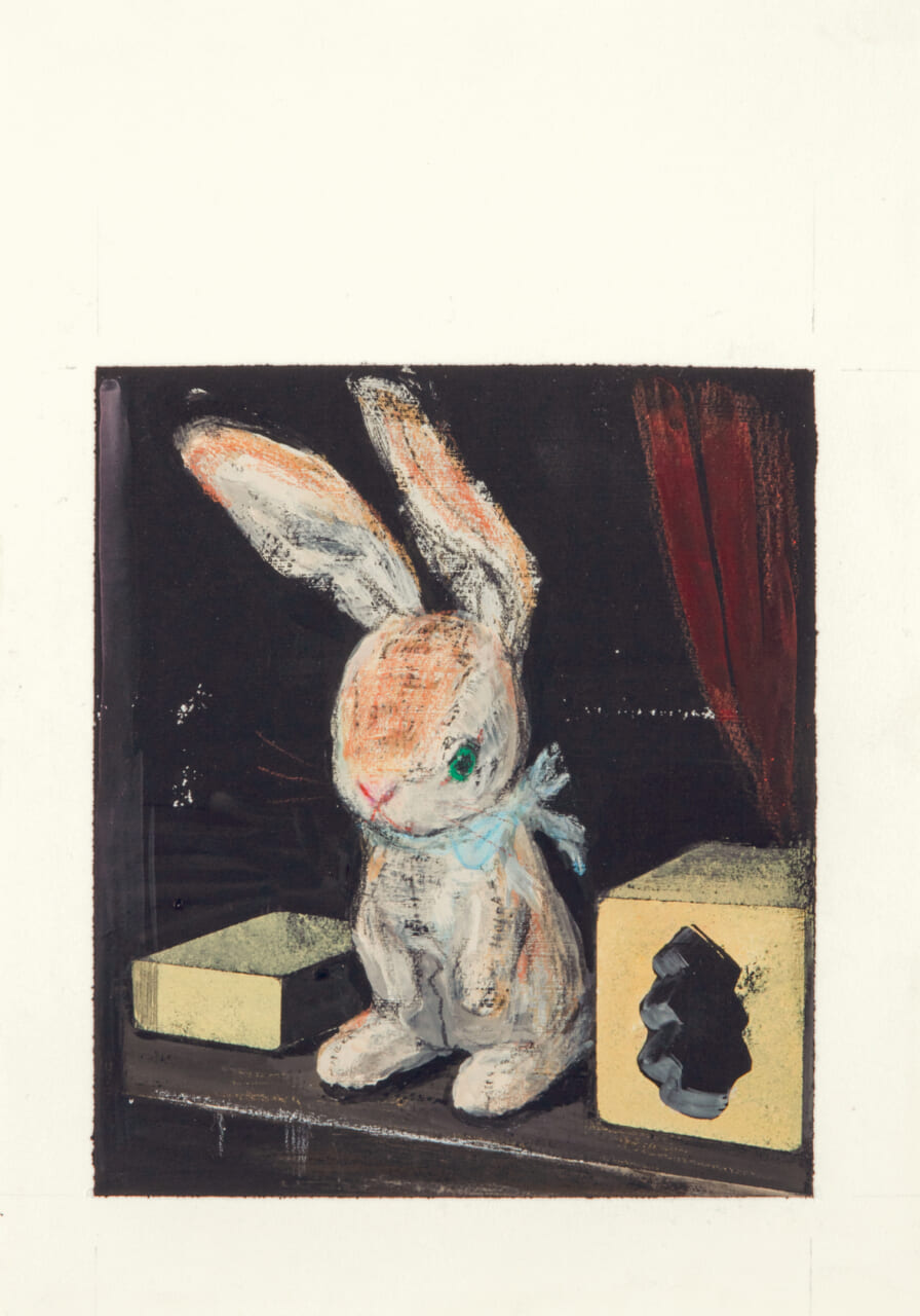 『ビロードのうさぎ』原画（ブロンズ新社、2007年）