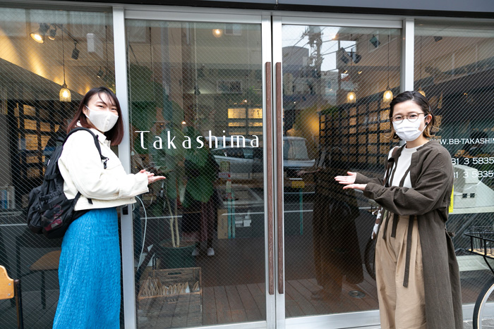 ▲大森さんはふだんから、
傘づくりのためにこちらによく訪れています。