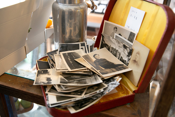 ▲古い写真もありました。
どんな思い出がつまっているんだろうと、
想像がふくらみます。