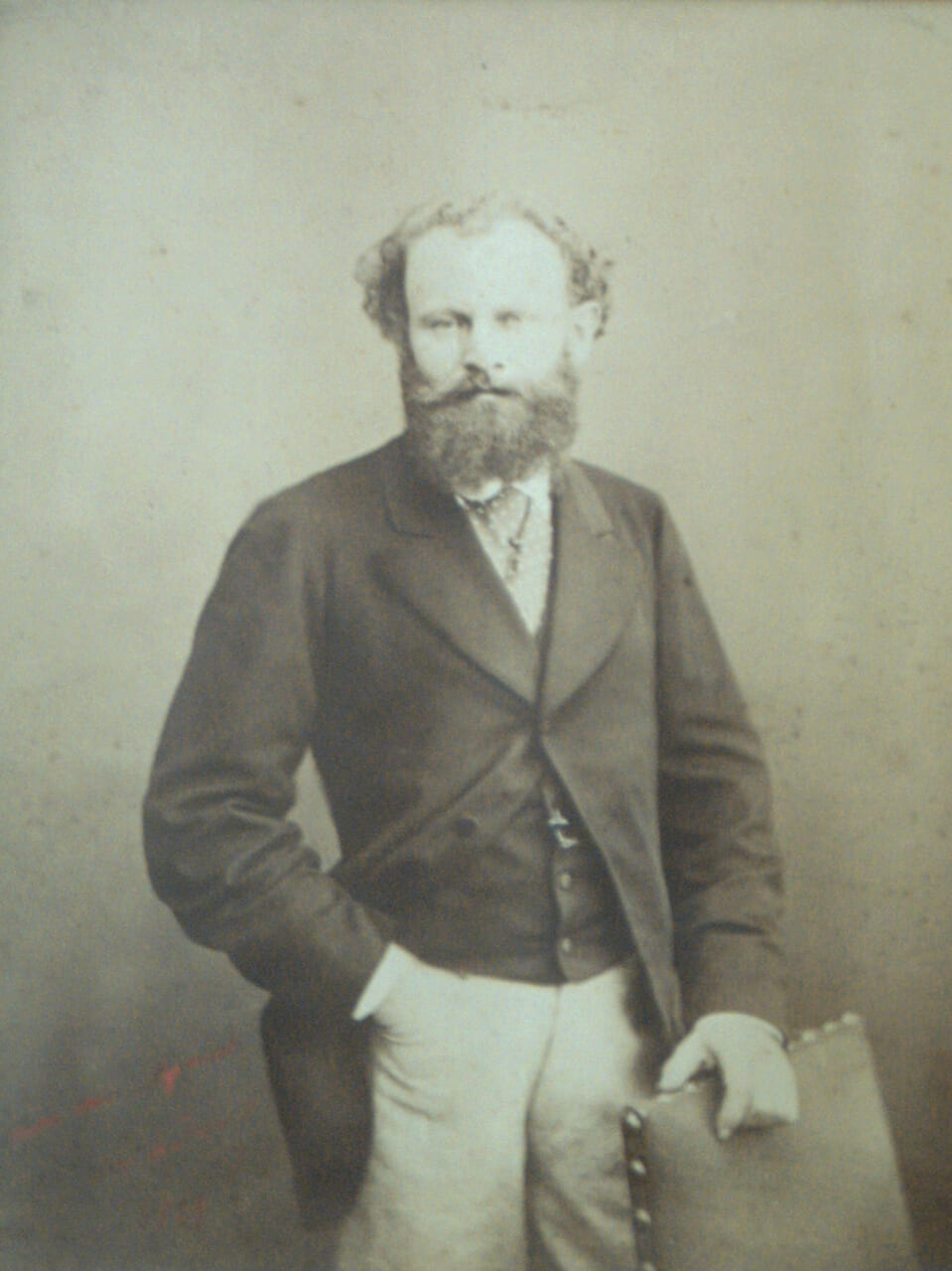 ナダール（フェリックス・トゥールナション）「エドゥアール・マネ（1832-1883）」年代不詳