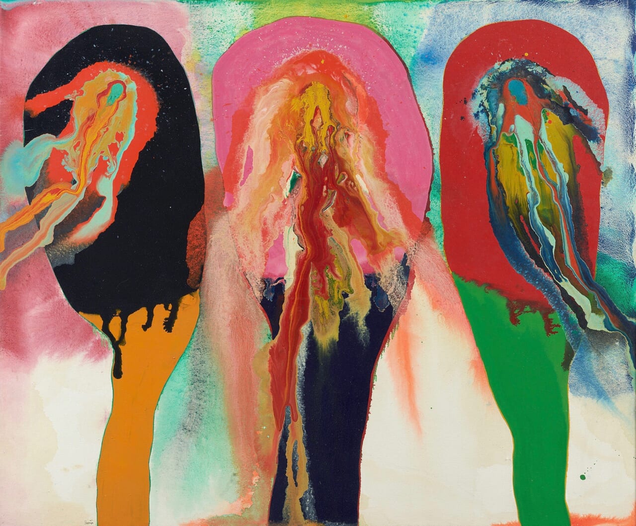 元永定正《無題》1965（昭和40）年 © Motonaga Archive Research Institution Ltd.