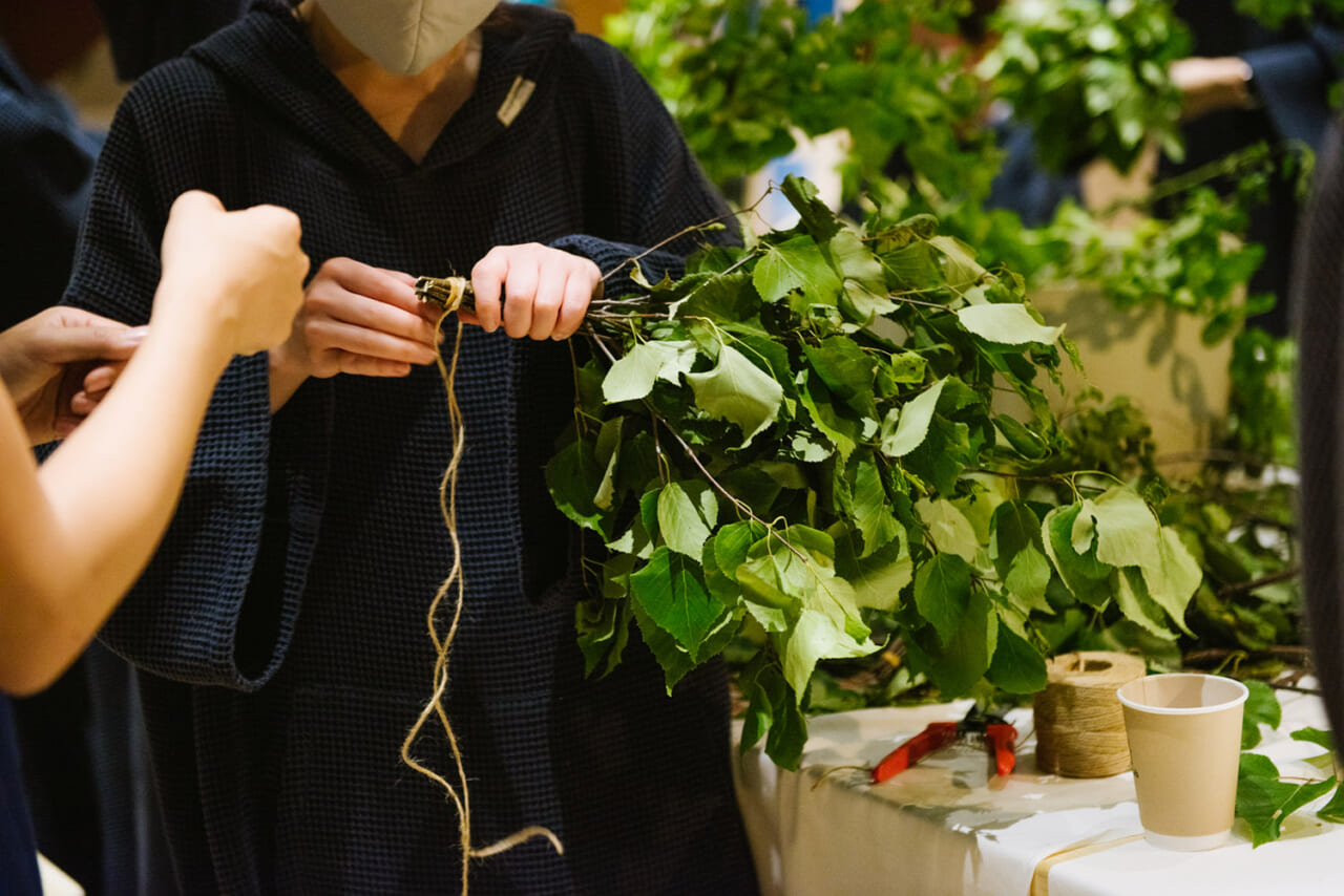 ▲この日は「ウィスクづくり・セルフウィスキング講座」のワークショップを開催