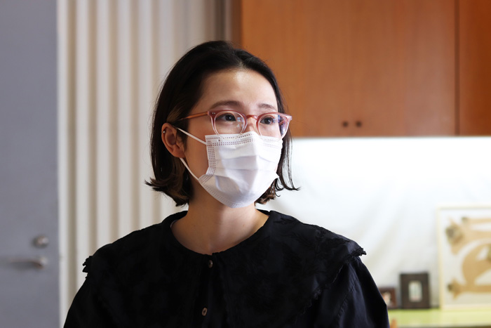 ▲デザイナーの大森さん