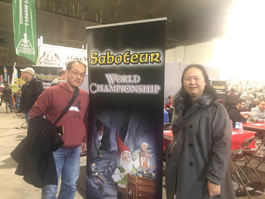 ▲日本代表「どどさん」（左）と「ゆあさん」（右）。
ファイト！！！