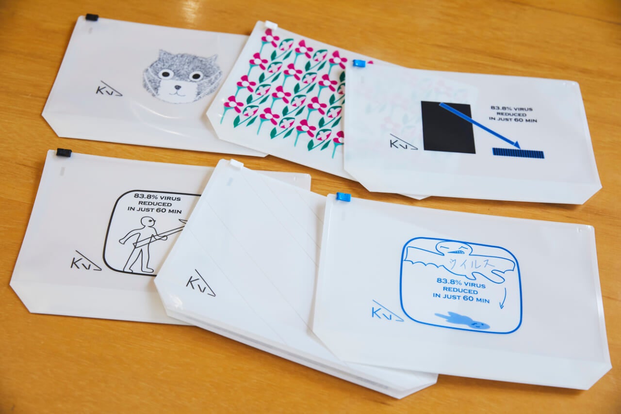 ※デザインはぜんぶで６種類。
ほぼ日ストアでは３種類を販売しています。