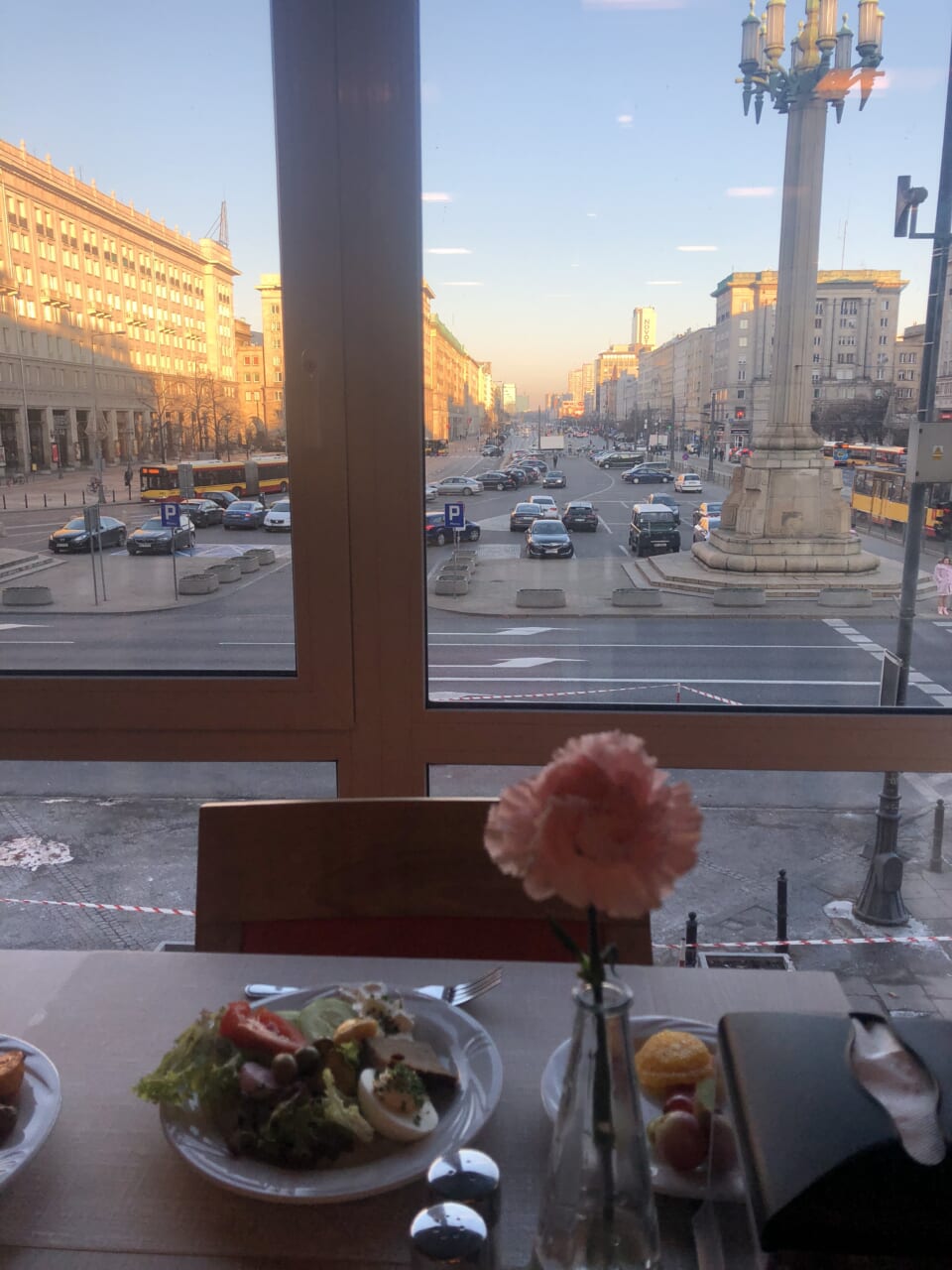 ▲ホテルからの眺め。