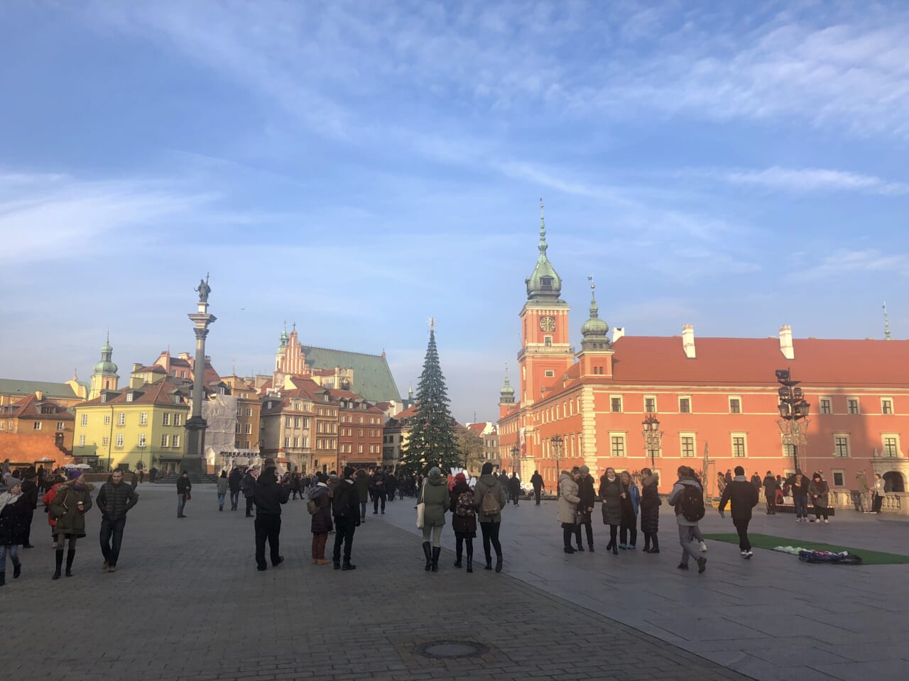 ▲ワルシャワ旧市街。
