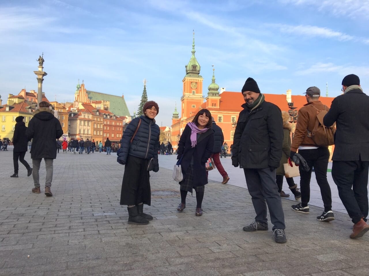 ▲コマタと私とオスカー・マーティン。