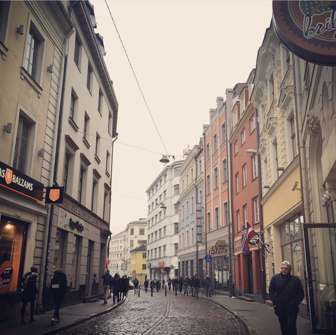 ▲街はとっても歩きやすい。