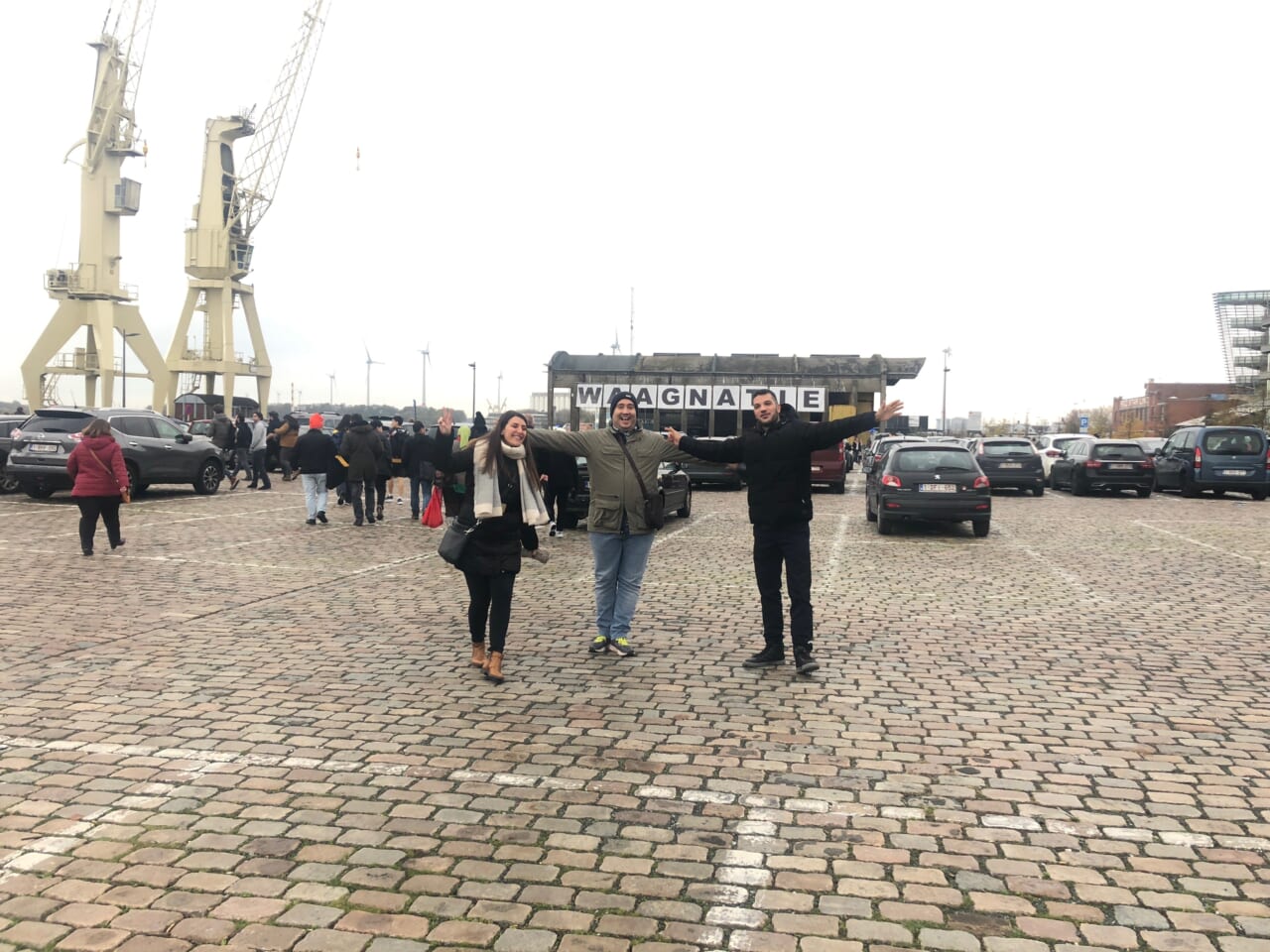 ▲ギリシャのみなさんとは道中に会いました。