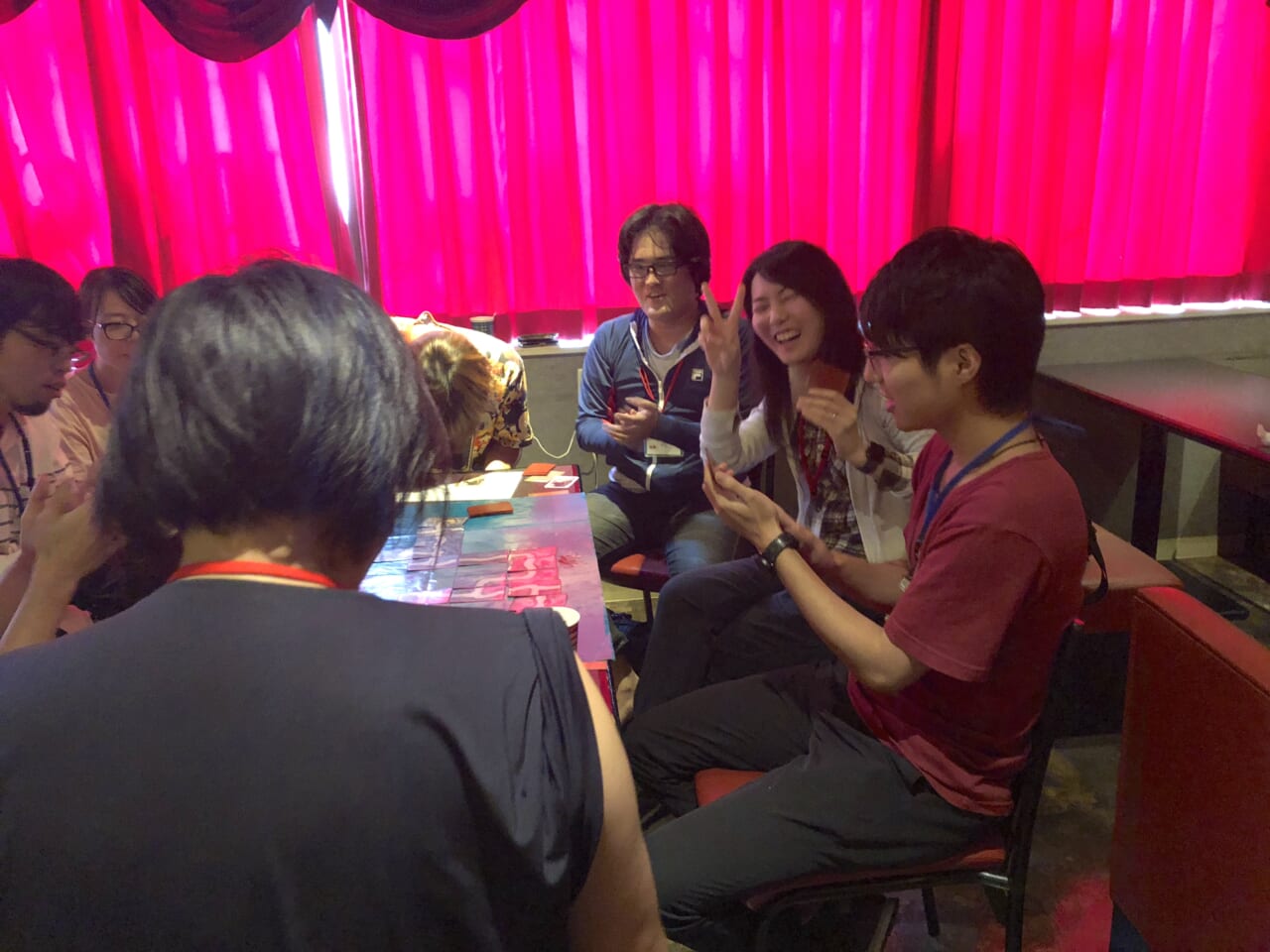 ▲秋葉原の予選会に出る、弊社のりんりん。