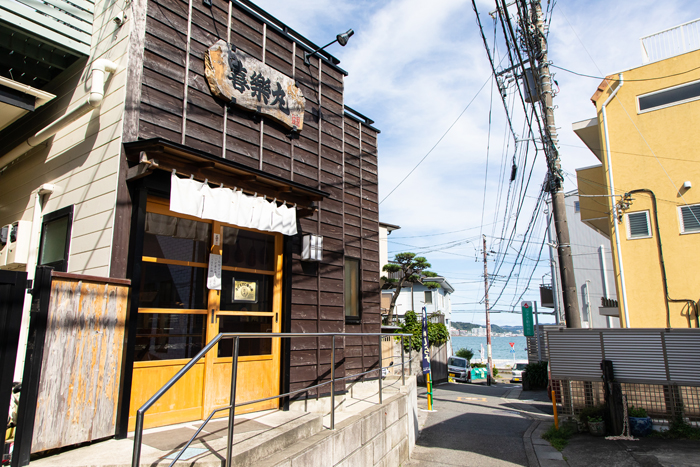 ▲パスタには、「IL BIRRAIO」さんにほど近い
しらすの直売所「喜楽丸」さんの
新鮮なしらすが使われていました。