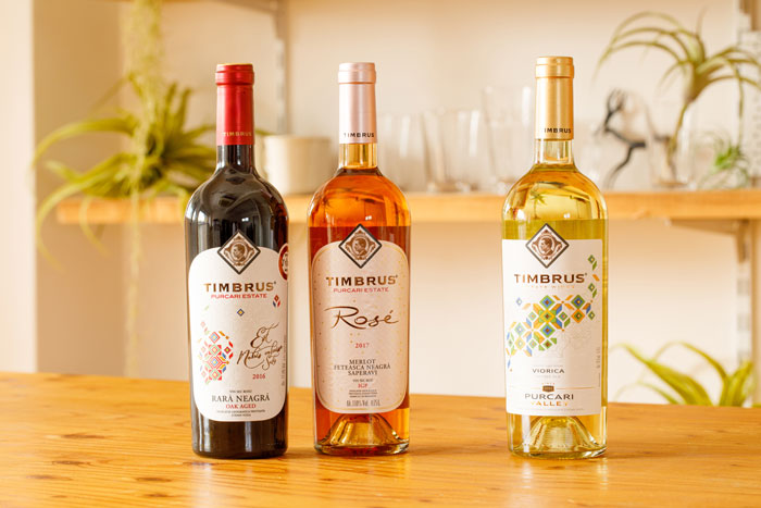 ▲TIMBRUS ３本セット、
8,250円（税込）