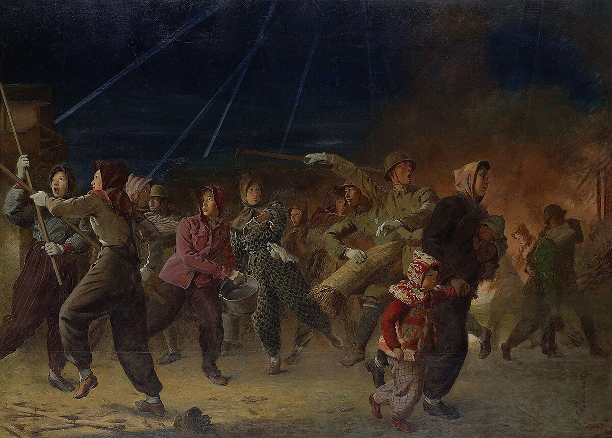 鈴木誠 《皇土防衛の軍民防空陣》1945年、無期限貸与