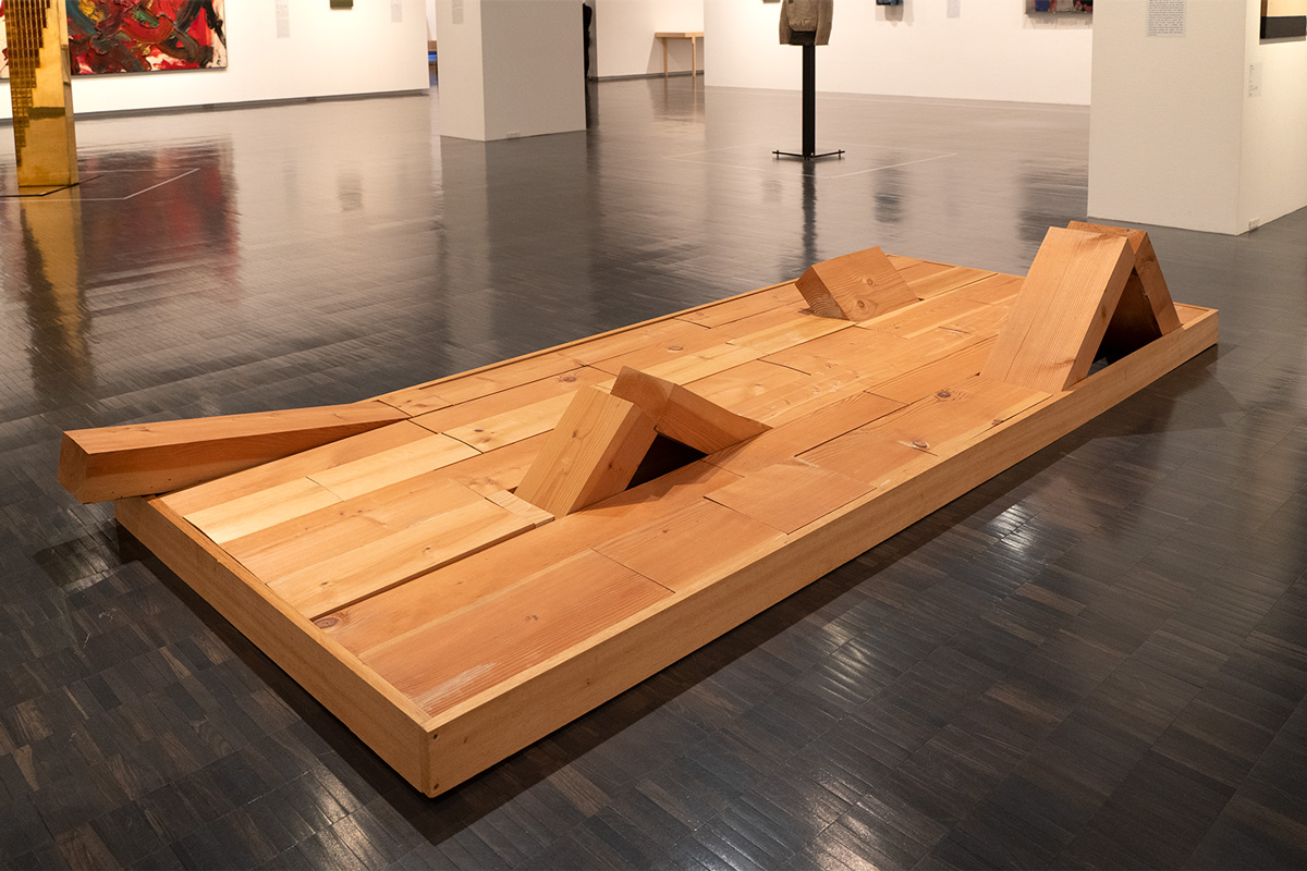 菅木志雄《Protrusion#076》1981年