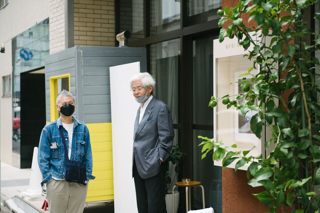 ▲養老さんがふらりとスタジオに登場。本日の、もうひとりの主役です。